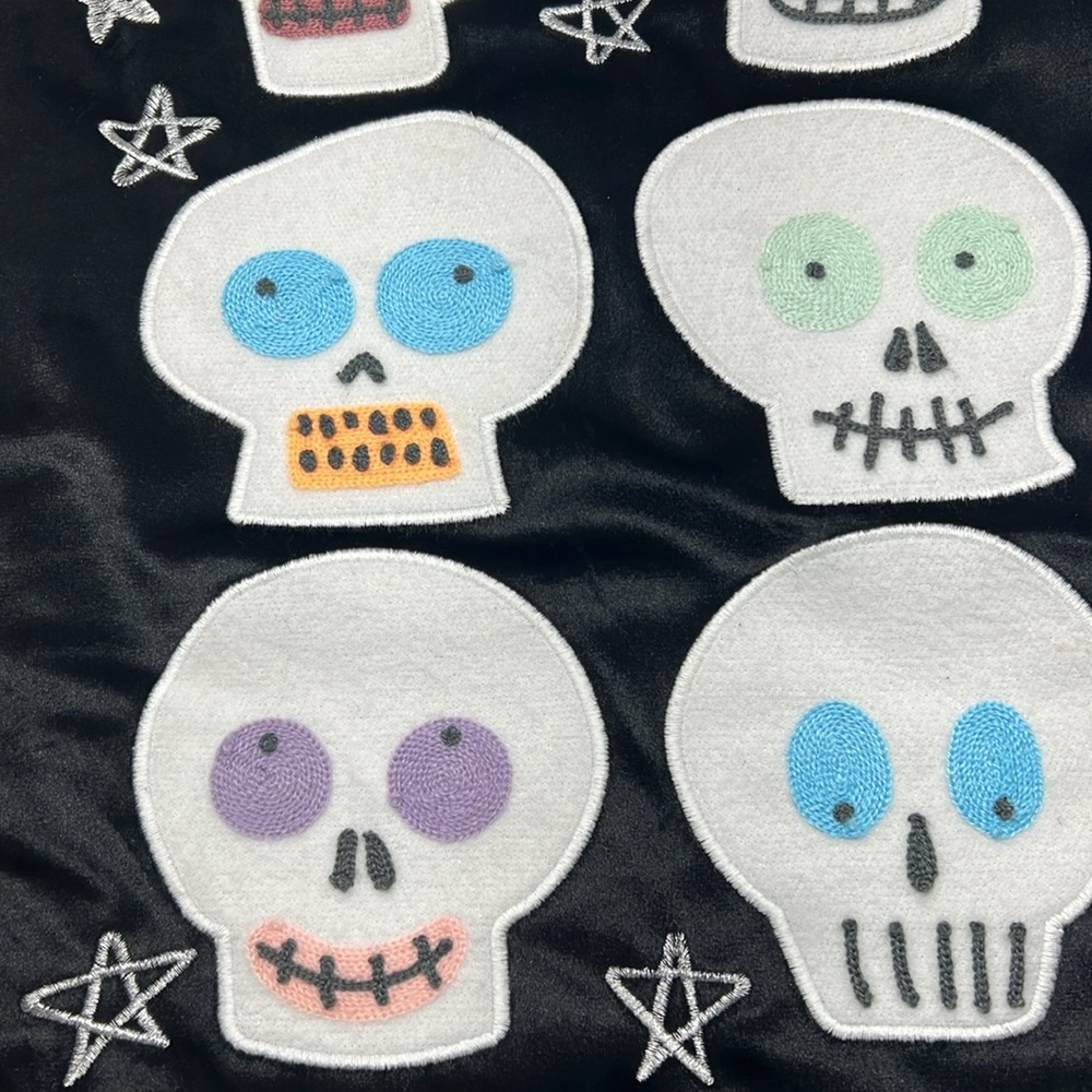 October Sky Halloween Skull Decorative Pillow - Nwt’s - Picture 9 of 13